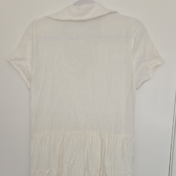 Lulu's Cream Short Sleeve Dress - Picture 5 of 5
